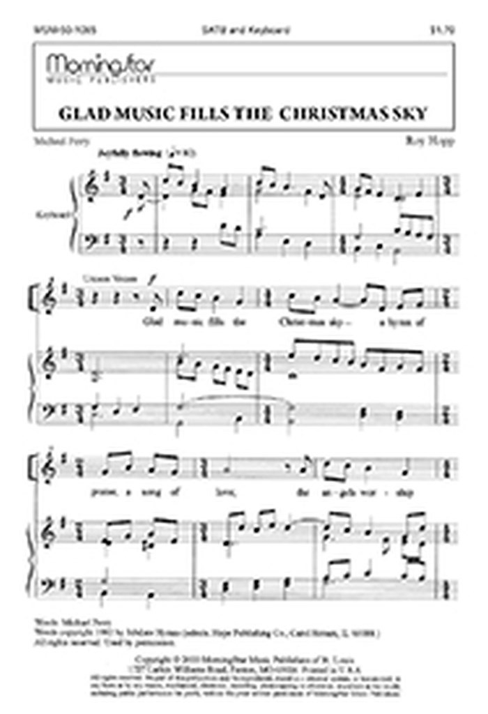 Glad Music Fills the Christmas Sky